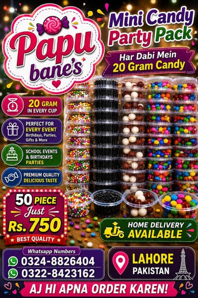 Papu bane's Mini Candy Party Pack۔