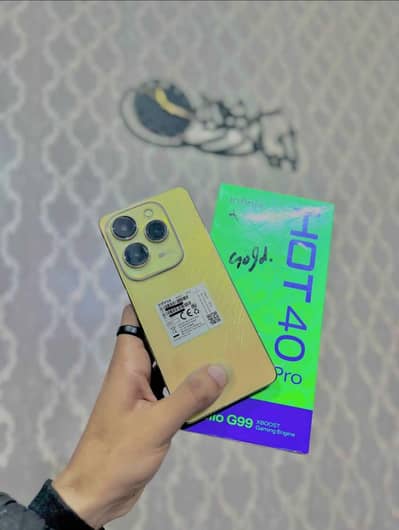 Infinix Hot 40 Pro 8+8/256GB with Box Total original phone
