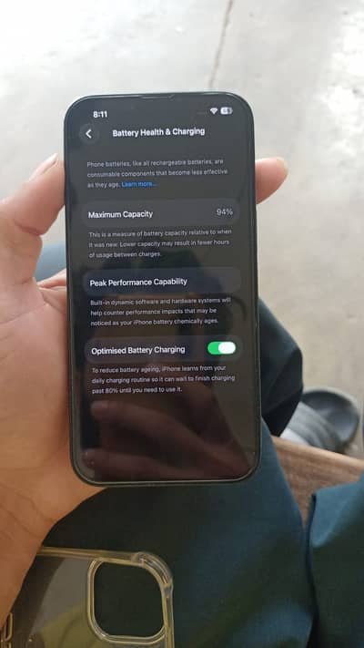 Apple iPhone 13jv battery health 94