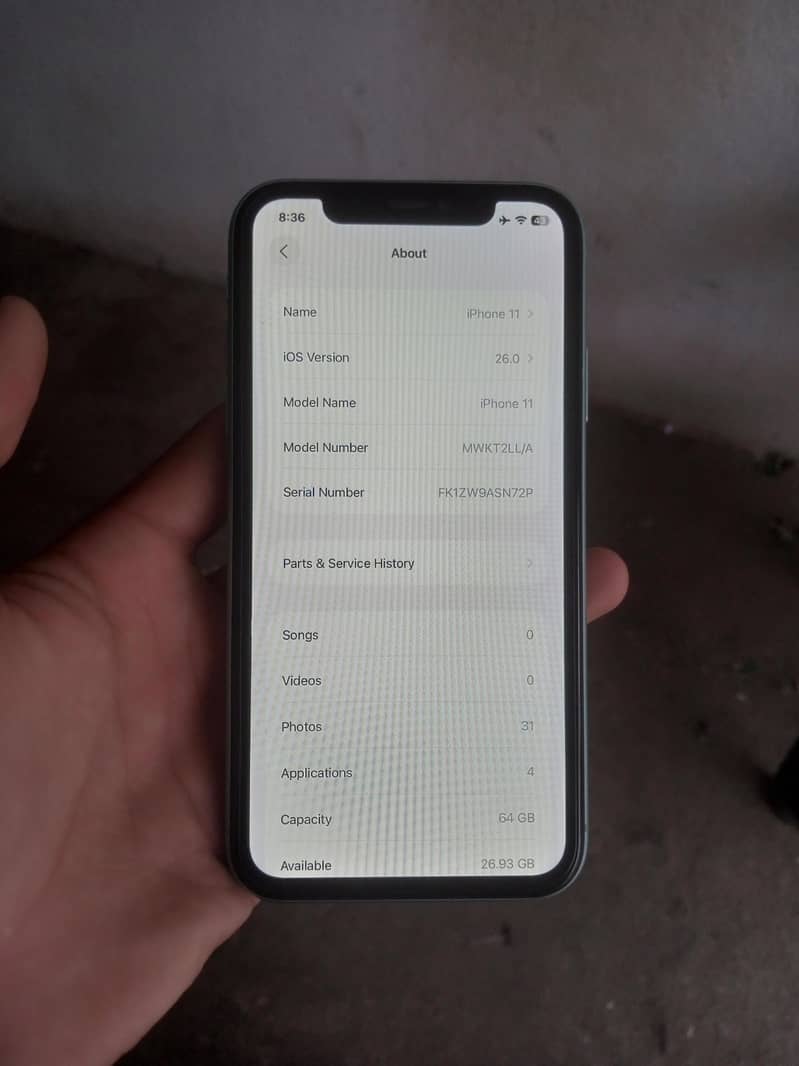 Apple iPhone 11 8