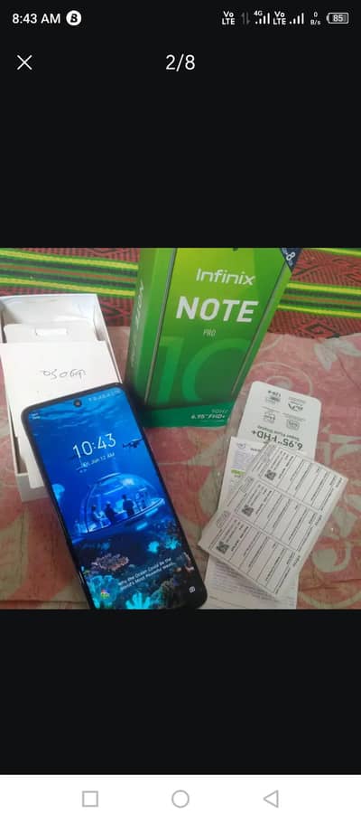 infinix note 10 pro 8gb 128gb