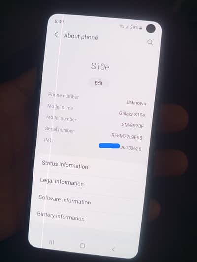 Samsung S10e pta approv