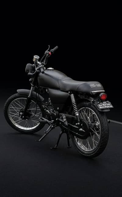 Cafe Racer 70 cc full modified