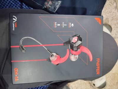Faster GH-1A Gaming Earphones | Low Latency | 3.5mm AUX