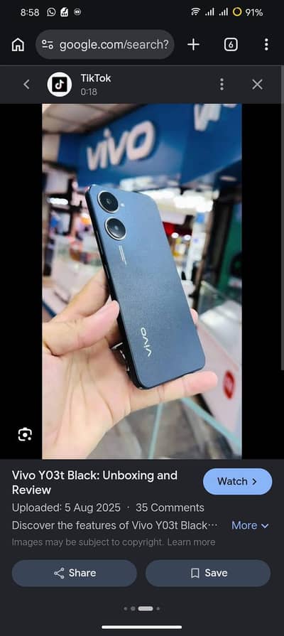 Vivo Y03t