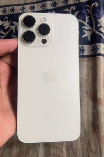 iPhone 15 Pro Max White Titanium (512GB) LL/A PTA Approved