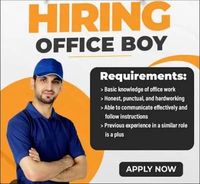 Hiring office boy