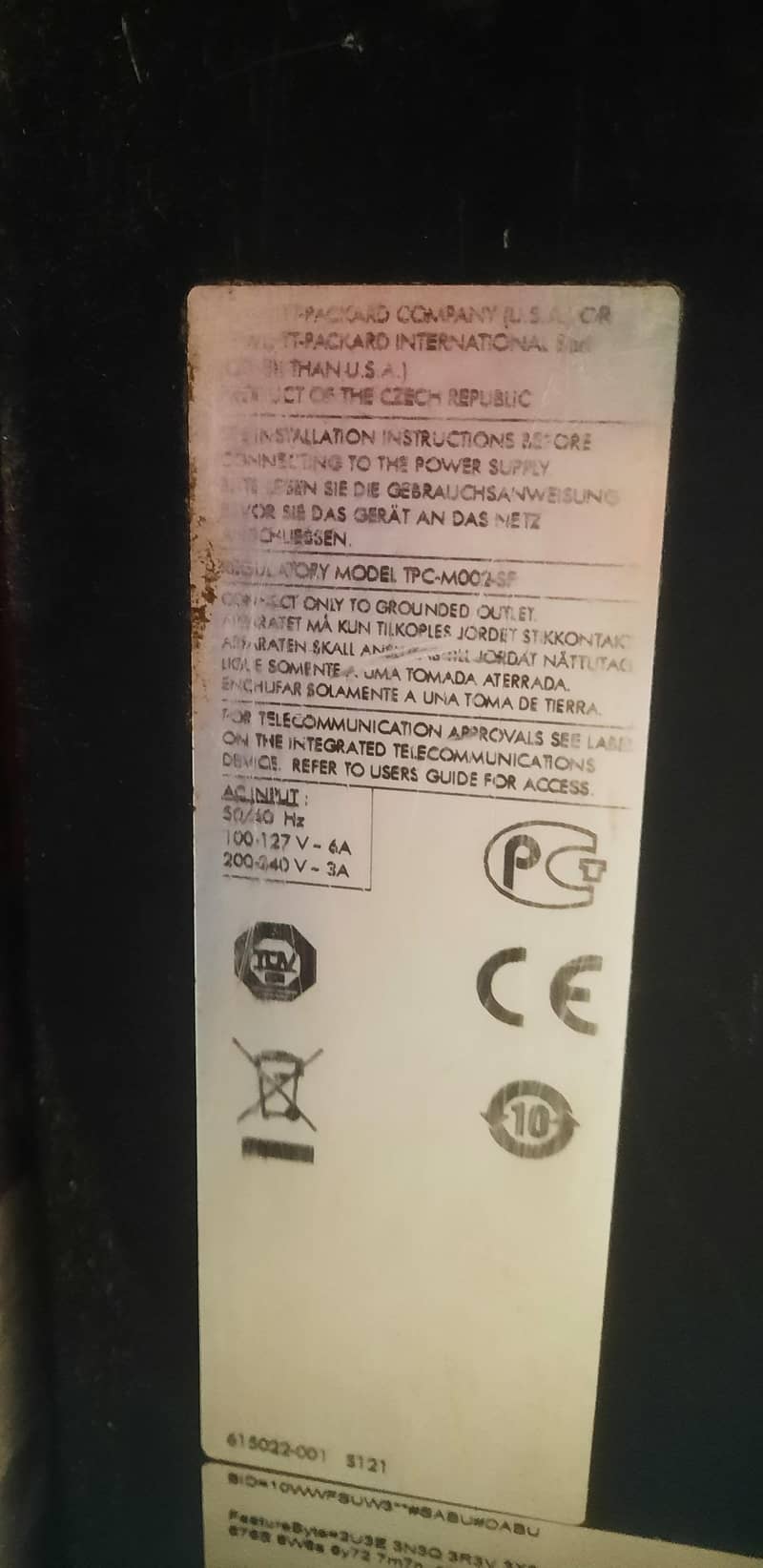 Hp Pro Tower Computer 2