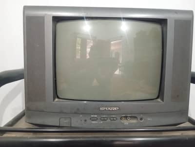 TV and Dish  Received full set pkje