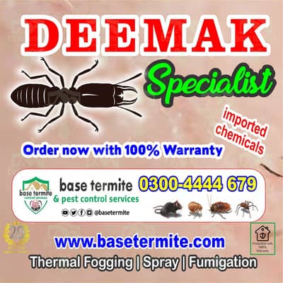 Termite control , Deemak control, Dengue spary,Fumgation,Pest control