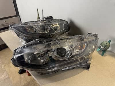 Honda civic headlights. 2018.100% orignal