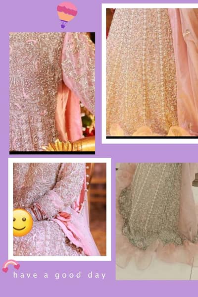bridal walima maxi branded