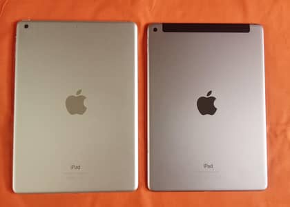 2 Apple iPads Air1 A1474 & Air2 A1567 available as it condition.