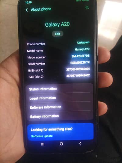 Samsung Mobile A20