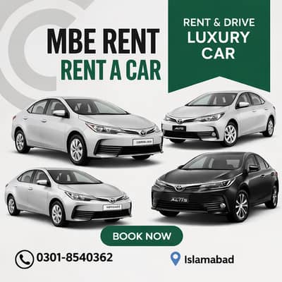 Rent a Car Available for Self Drive Rent A Car Islamabad Car Rental