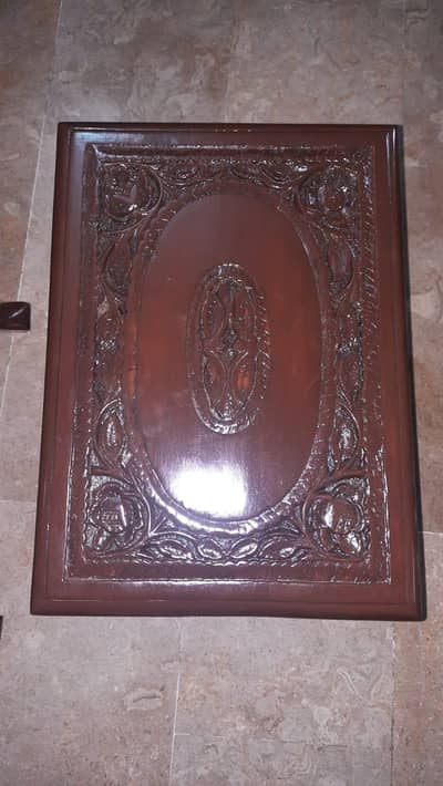 Pure Sheesham wood centre and coffee tables for drawing room