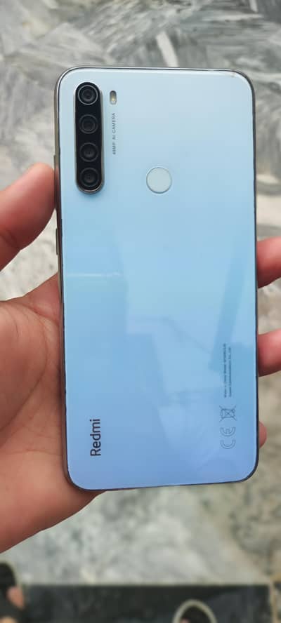 Redmi Note 8 with box only read add