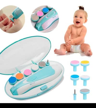 Baby Electric Nail Trimmer | Safe Nail Care Kit