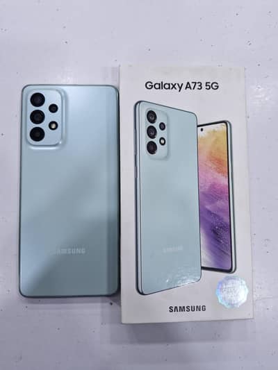 Samsung Mobile A73 5G indispaly finger