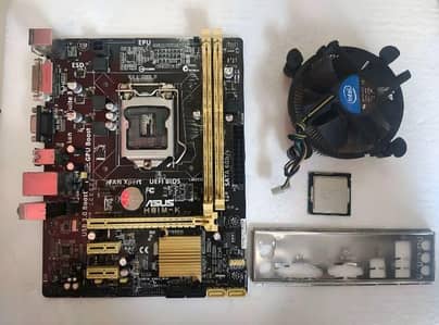 Intel Core i5-4690 + ASUS H81M-K + 16GB DDR3 RAM | 4th Gen Combo