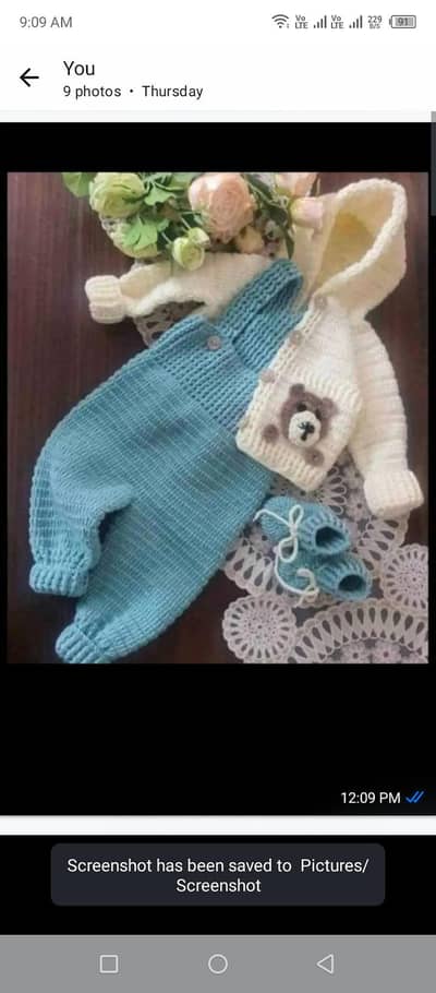 Hand mead curesh wool sets boys and girls