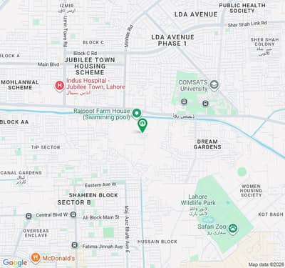 A Corner 5 Marla Residential Plot In Lahore Is On The Market For sale