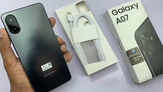Samsung Mobile A07 4/64 Black