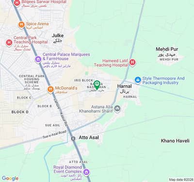 Near To Park Bahria Nasheman - Sunflower Residential Plot For Sale Sized 5 Marla
