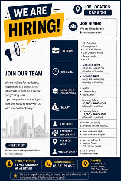 Karachi jobs