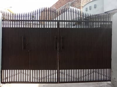 heavy iron 12 ft gate