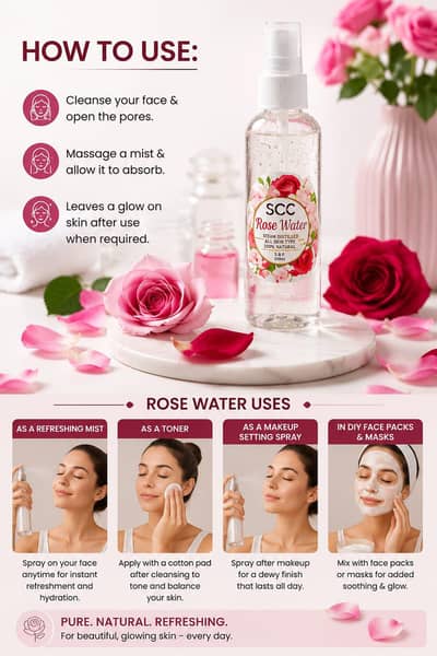 scs Rose water