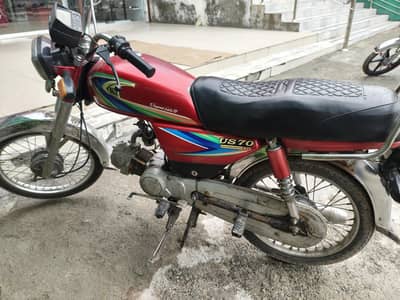 united 70  bike 90%good condition