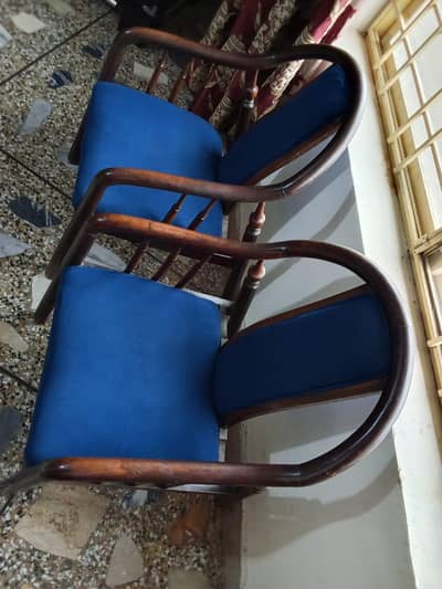 wooden chairs