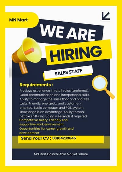 Sales Staff