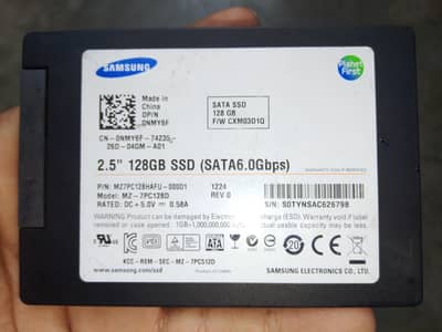Samsung 128GB SSD for Sale