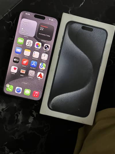 iPhone 15 PRO MAX - 256 GB - Factory Unlocked - With BOX
