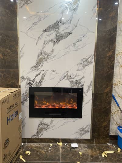 Electric fire place/gas fire places// 03057865194 whtsap