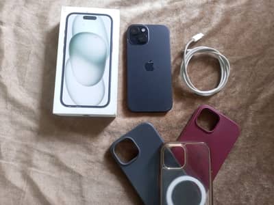 Apple iPhone 15 128Gb JV 10by10 with Box Cable