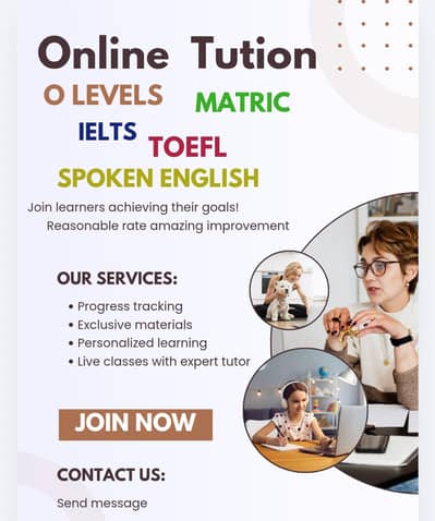 Online tuitions required