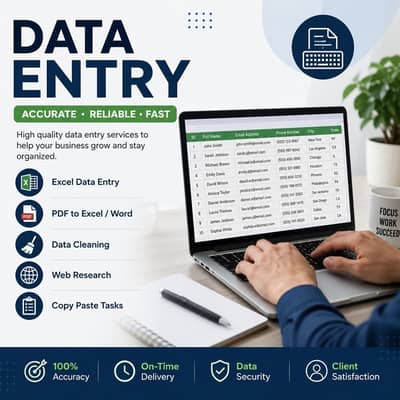 Looking for a remote job or data entry or writing work