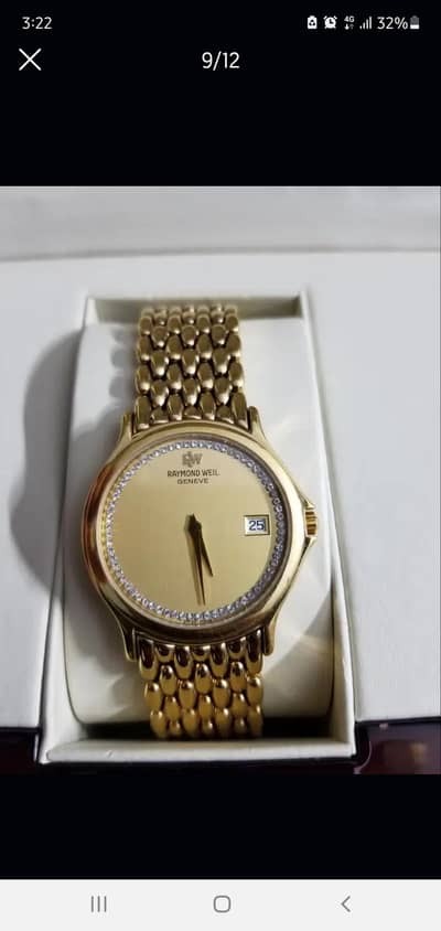 Raymond's weil Geneve Diamond edition