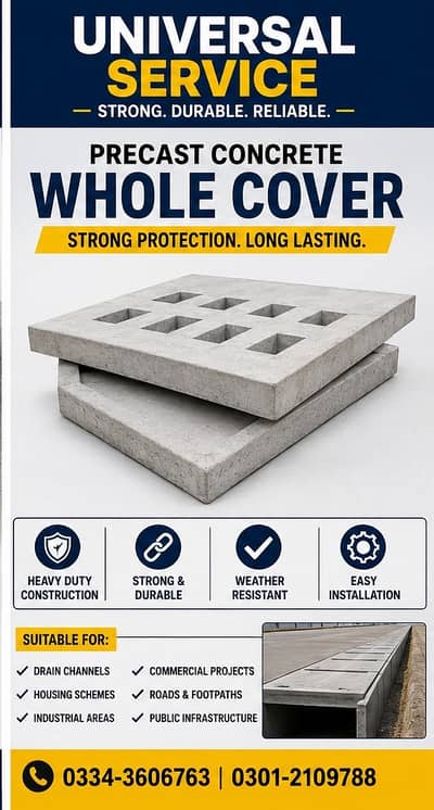Heavy Duty Drain Cover, Concrete Drain Slab, Manhole, Water DrainCover
