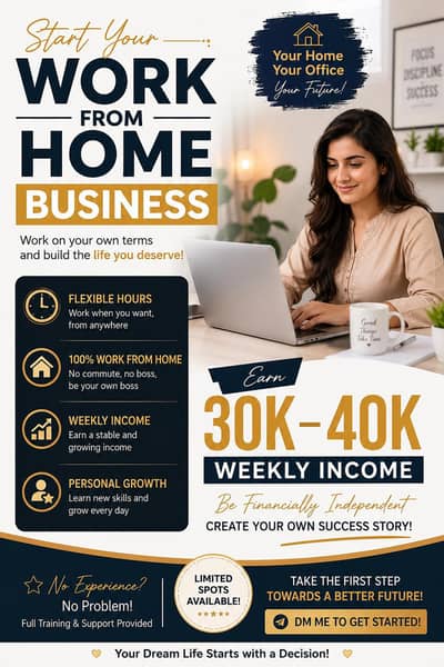 Online work from home