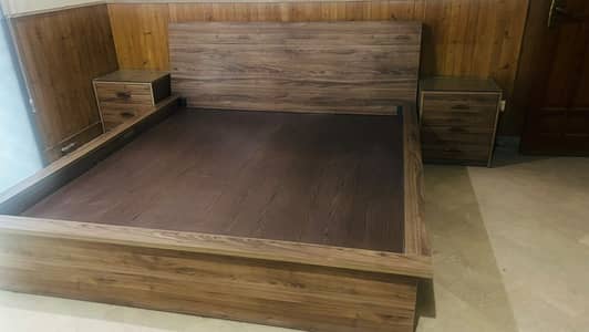 Complete King Bedroom Furniture Set – Bed, Side Tables & Dressing