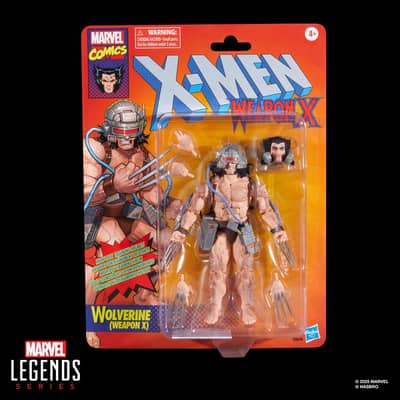 Hasbro Marvel Legends Retro Uncanny X-Men Weapon X Wolverine