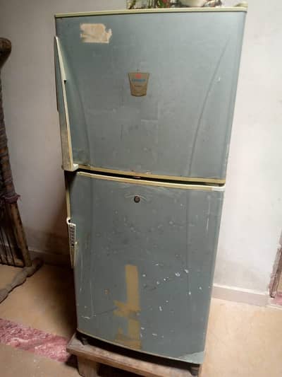 used fridge grey colour
