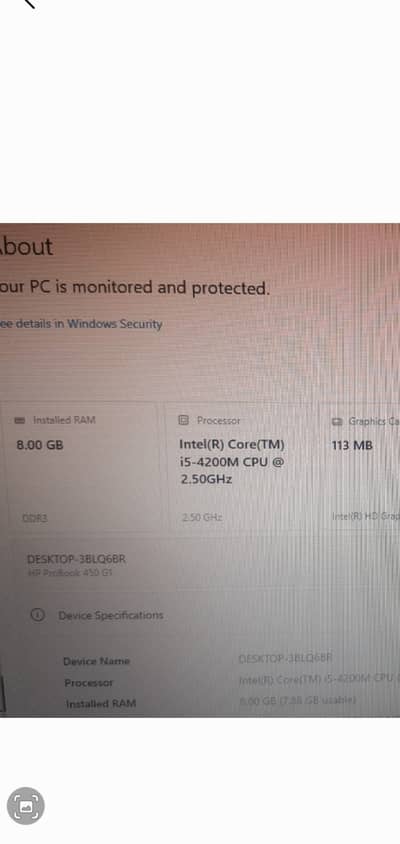 HP Laptop Pro Book