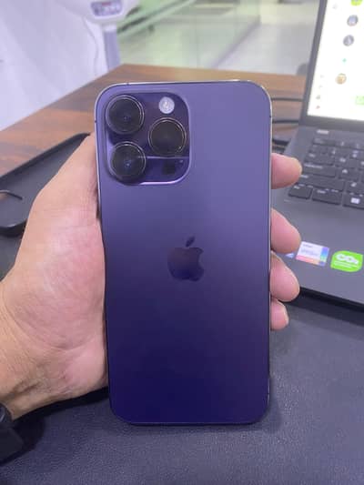 iPhone 14 Pro Max 1TB Deep Purple – PTA Approved – 95% Battery