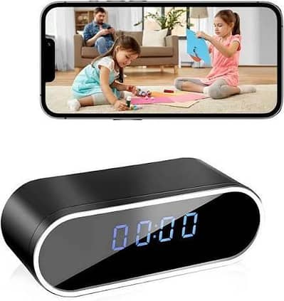 digital clock wifi camera