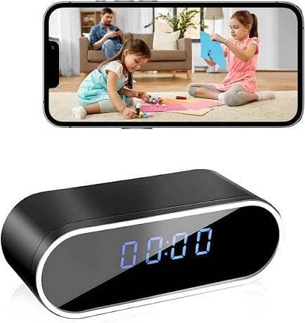digital clock wifi camera 0